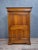 Vintage Louis Philippe Cherrywood Drop-Front Secretary Desk with Leather Top For Sale - Image 13 of 13