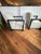 Modern Ebonized Wood and Gray Velvet Upholstered Club Chairs -a Pair For Sale - Image 3 of 8