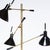 Black 1950s Arredoluce Triennale Mid Century Floor Lamp For Sale - Image 8 of 18