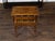 French 19th Century Walnut Side Table with Tray Top, Fluted Legs and Six Drawers For Sale - Image 11 of 12