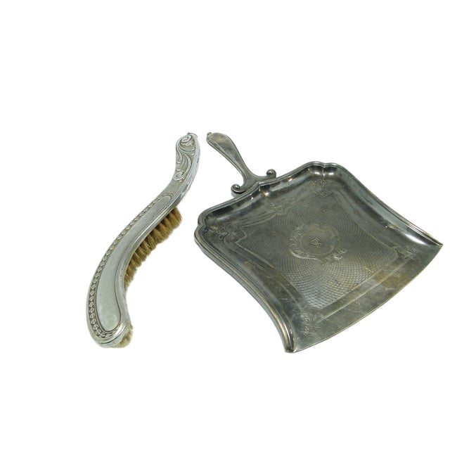 Eclectic Silver Plated Cake Shoulder, 1900s For Sale - Image 6 of 10