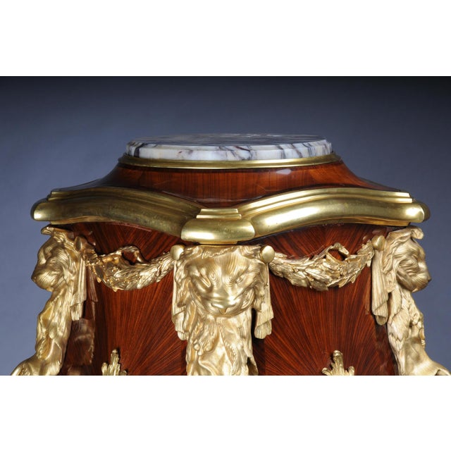 20th Century Ormolu Pedestals in the style of Joseph-Emmanuel Zwiener, Set of 2 For Sale - Image 16 of 18