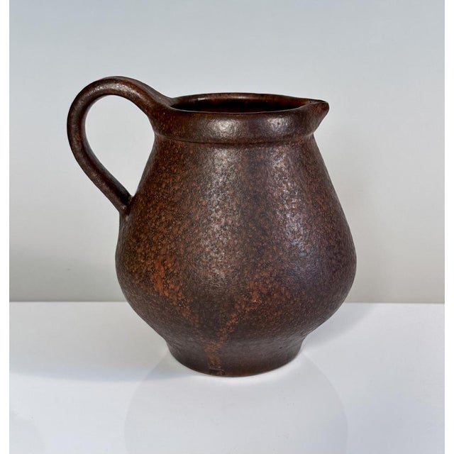 Studio Ceramic Art Jug by Hartwig Heyne, 1960s For Sale - Image 16 of 16