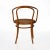 Mid-Century Modern Vintage Bentwood Armchairs With Caned Seats - Mid Century - A Pair For Sale - Image 3 of 10