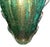 Seguso Seguso Murano Green & Gold Aventurine Art Glass Vase. Mid-20th Century. For Sale - Image 4 of 9