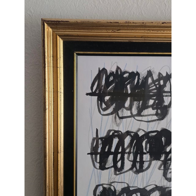 This original abstract painting by Diane Grant explores gesture, repetition, rhythm, and the expressive potential of...