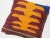 Kilim Rug Pillow Made from old turkish kilims Back side cotton and has closed with a solid hidden zipper size:16" x 16" It...
