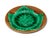 Victorian Beautiful Antique Late 19th Century Victorian Basket & Leaf Majolica Dish With Bracket for Wall Plate Hanging Display For Sale - Image 3 of 9