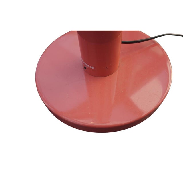 Table Skarabé in Salmon from Ateljé Lyktan, Åhus, Sweden, 1970s For Sale - Image 6 of 14