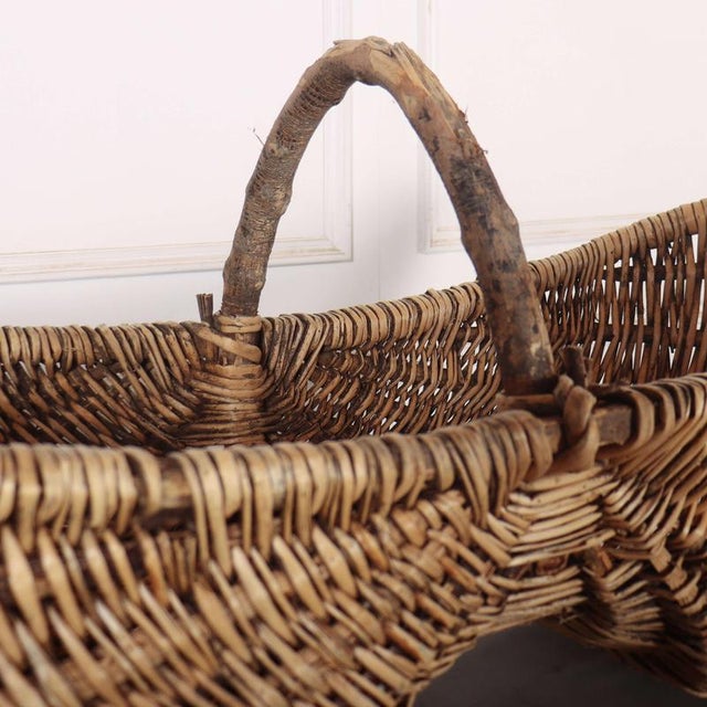 1920s French Grape Picking Basket, 1920s For Sale - Image 5 of 6
