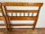 1990s Hitchcock Solid Maple Vintage Twin Stenciled Headboards - Pair For Sale In Charlotte - Image 6 of 9