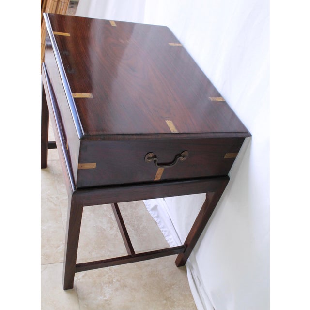 Vintage Wooden Chest Side Table Chairish