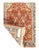 Traditional Pasargad DC Rose Color Fine Hand Knotted Silk Rug For Sale - Image 3 of 3