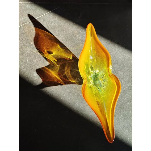 1970s Decorative Glass Fruit Bowls attributed to Josef Hospodka, Former Czechoslovakia, 1970s, Set of 4 For Sale - Image 5 of 10