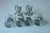 Stainless Steel Spiral Egg Cups - Set of 6 For Sale - Image 4 of 6