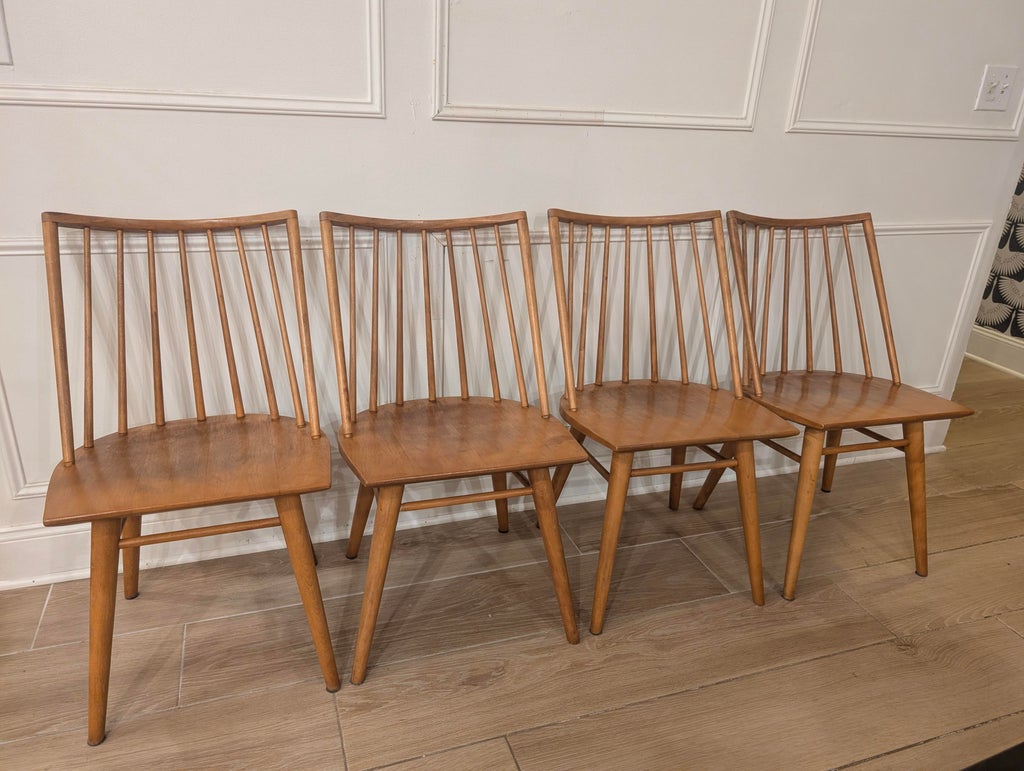 1950s Set of 4 Leslie Diamond for Conant Ball Modernmates Model