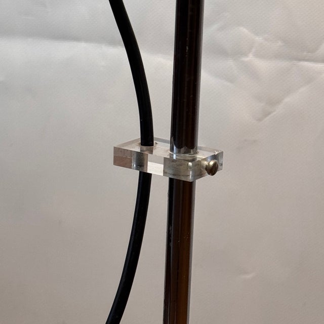 Red Floor Lamp by Harvey Guzzini for Meblo, 1960s For Sale - Image 8 of 9