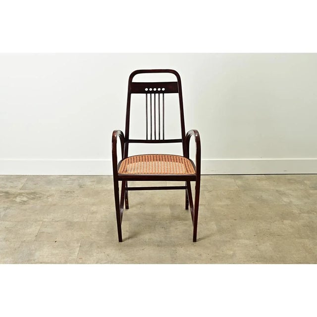 Vienna Secession Josef Hoffmann Armchair For Sale - Image 9 of 12