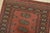 Bokhara Rug 2’11” X 4’8” Pink Wool Tribal Hand-Knotted Oriental Carpet For Sale In Philadelphia - Image 6 of 11