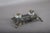 Art Nouveau French Ivy Inkstand with Glass Inkwells, 1900s For Sale - Image 3 of 12