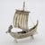 Vintage Italian Handmade Silver Ship Figurine, 1980s For Sale - Image 3 of 12