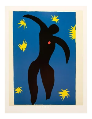 2003 After Henri Matisse Icarus (Jazz) Poster From Germany