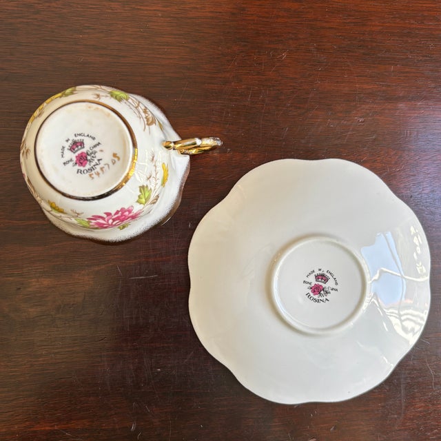 Mid-20th Century English Bone China Teacup For Sale - Image 13 of 15