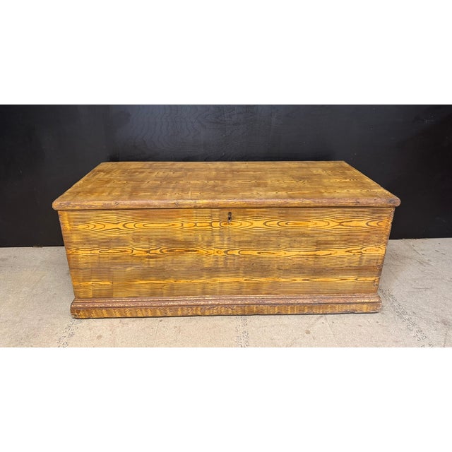 Early Welsh Pine Chest, 1850 For Sale - Image 10 of 10