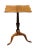 Queen Anne Mid 20th Century Queen Anne Antique Style Henkel Harris Mahogany Tilt Top Candle Stand For Sale - Image 3 of 9