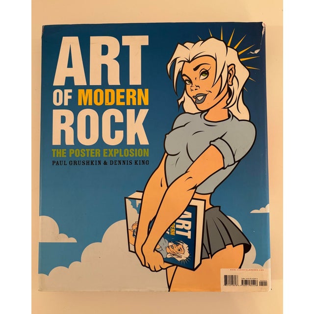 Art of Modern Rock the Poster Explosion Hardcover by Paul Grushkin & Dennis King For Sale - Image 4 of 12