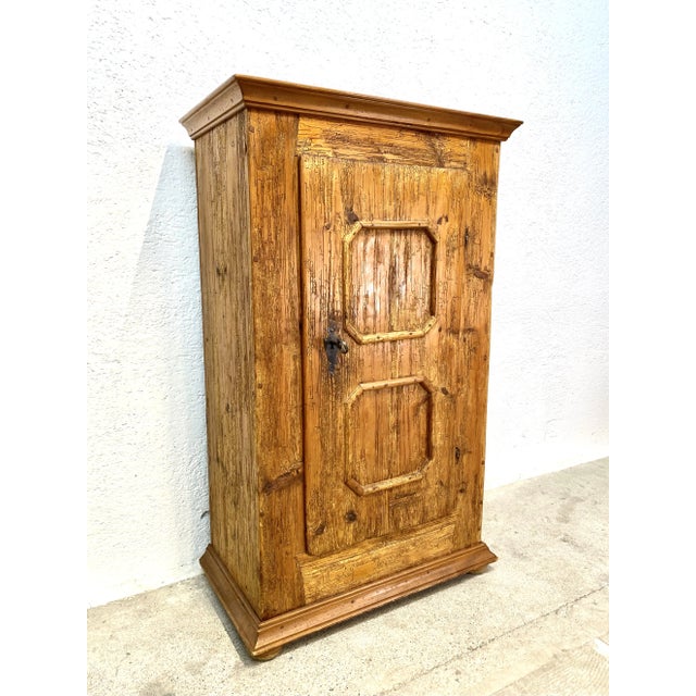 Wardrobe with Patina, Bavaria, 18th Century For Sale - Image 5 of 12