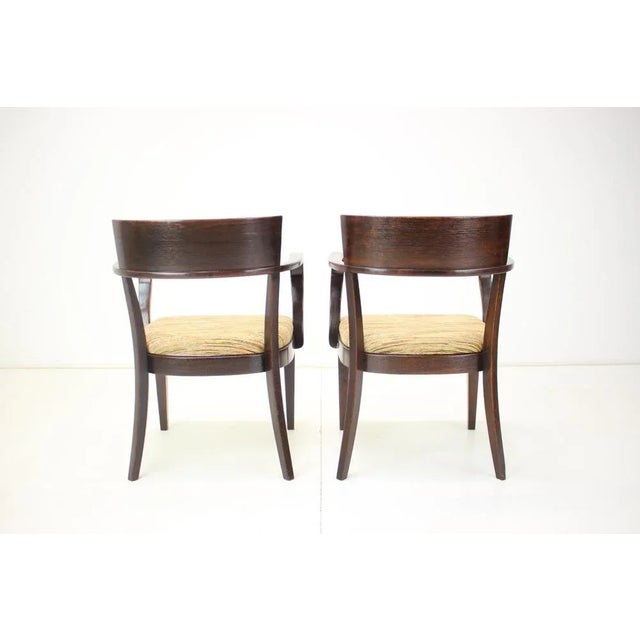 1930s Catalog H-224 Chairs by Jindřich Halabala, Czechoslovakia, 1930s, Set of 4 For Sale - Image 5 of 18