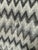 Textile Chevron Printed Wool Felt Wingback Chair For Sale - Image 7 of 12