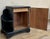 Early 20th Century Pair of Art Deco Side Cabinets or Nightstands with Ebonized Base and Burl Walnut For Sale - Image 10 of 18