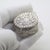 Characterized by its graceful oval geometry and generous depth, this vintage silver trinket box offers a refined...