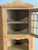 Mid 20th Century Vintage Brutalist Oak Corner Cabinet in Style of Henning Kjærnulf Danish Modern For Sale - Image 5 of 9