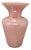 Antique Murano Blown Pink Vase by Maestro Del Vetro, 1970s For Sale
