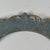 Early 20th Century Early 20th Century Architectural Salvage Decorative Wood Valance Element in Blue Gray & Crescent Design For Sale - Image 5 of 12