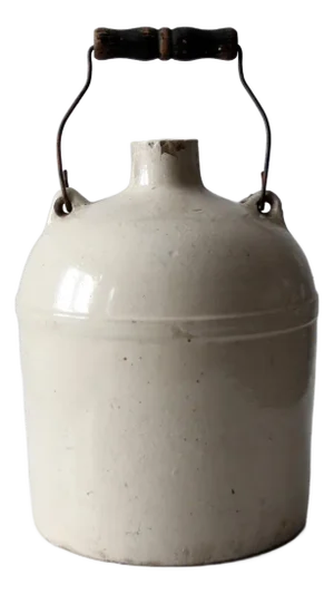 Antique Stoneware Crock Jug
