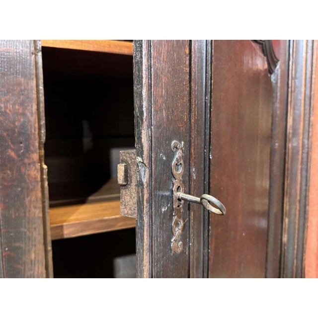 18th Century Oak Wardrobe For Sale - Image 9 of 18