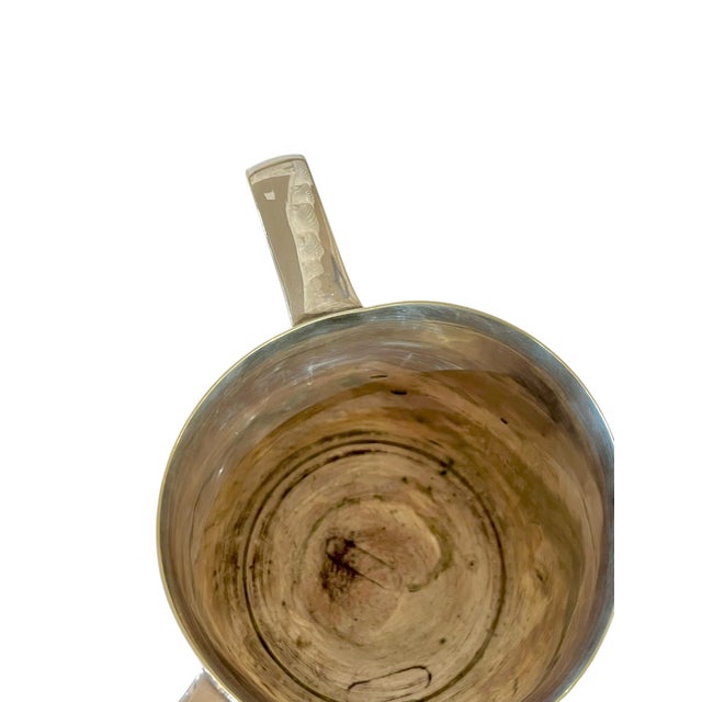 Late 19th Century Antique English Silver Plate and Wood 1st Prize Walking Puppy Trophy Loving Cup For Sale - Image 5 of 12