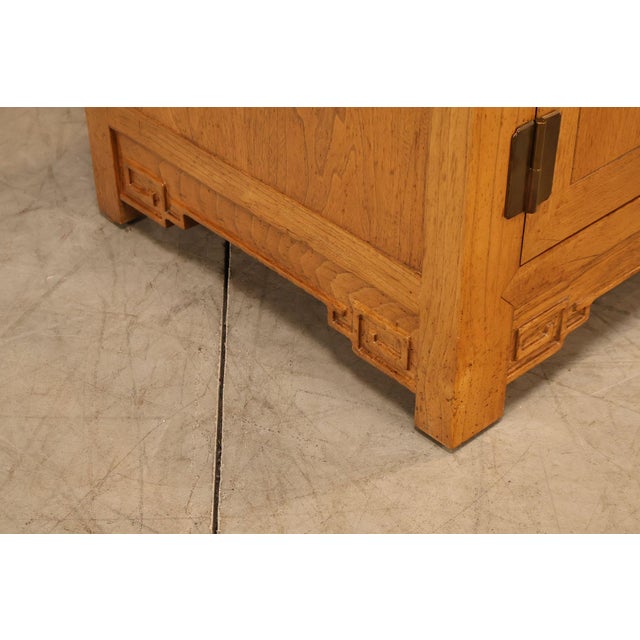 Baker Asian Style Hardwood Credenza Buffet Sideboard For Sale - Image 15 of 18