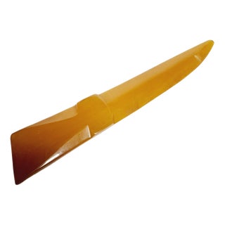 Postmodern Bakelite Letters Knife, Poland, 1970s For Sale