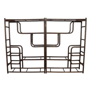 Large Bamboo Room Dividers in the style of Ludvik Volak, France, 1980s, Set of 2 For Sale