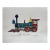 1950s Evelyn Cuero "The Lonsdale" Early American Locomotive Print For Sale