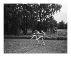Contemporary Reproduction Print of Modern Fairy Dancers Frolic in Nature by Arnold Genthe Circa 1920s