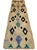 Midcentury Boujad Abstract Wool Runner 2.8 X 10.2 For Sale - Image 6 of 10