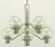 Lightolier Spun Aluminum Eight-Light Modernist Chandelier For Sale In Chicago - Image 6 of 11