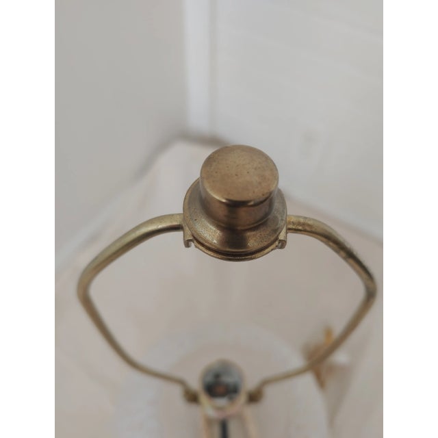 Sand Vintage 1970s Nautical Faux Rope Ceramic Table Lamp For Sale - Image 8 of 10