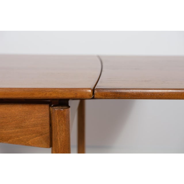 Mid-Century Teak Extendable Dining Table, Denmark, 1960s For Sale - Image 17 of 18